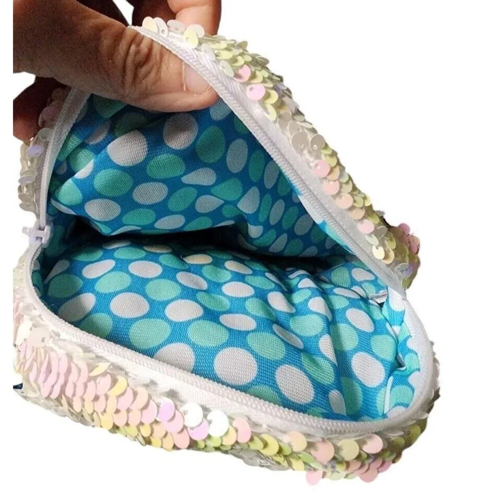 TY Girls Purses Set of 2 Sequin Bamboo & Brutus